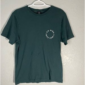 Dark green shirt